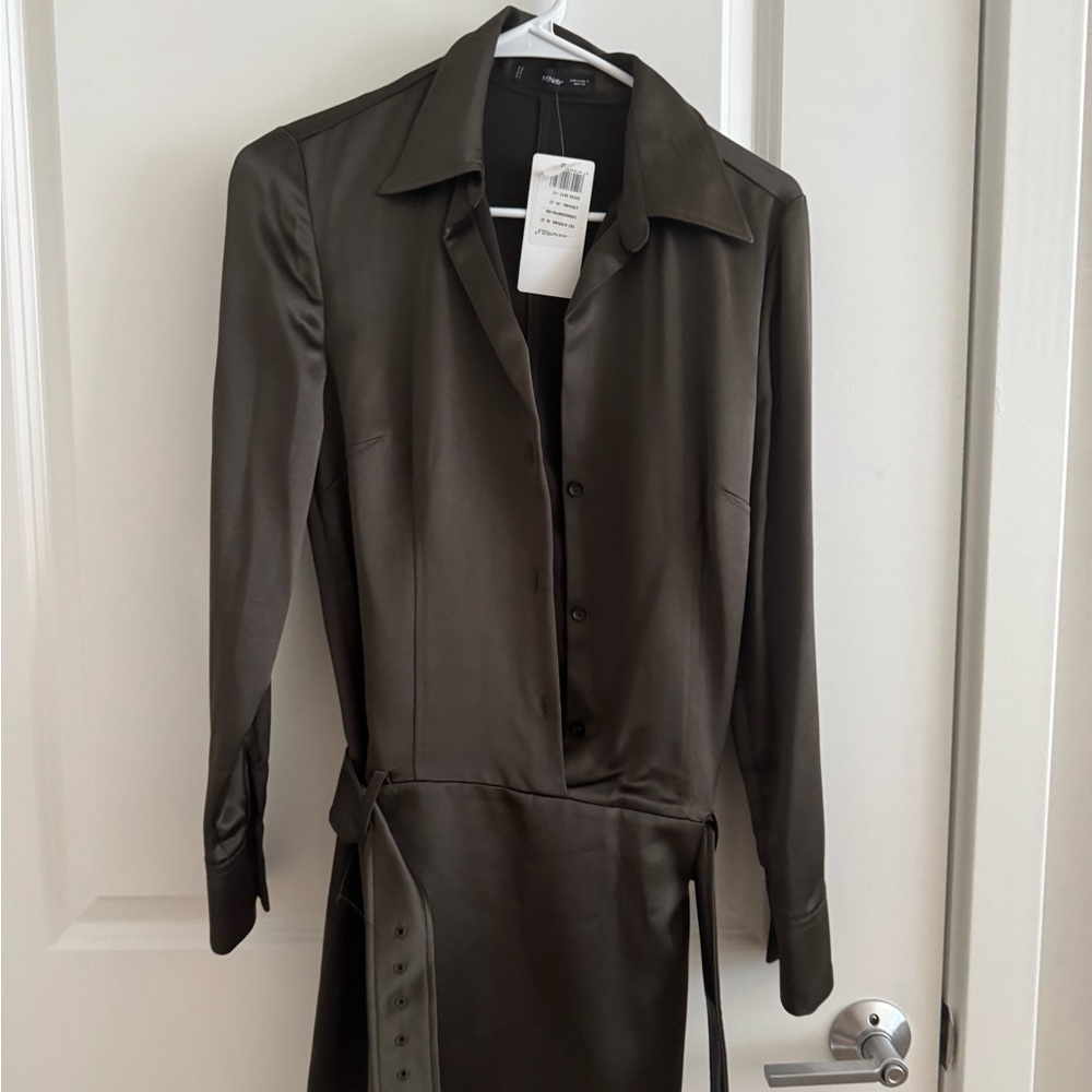 Mango Dark Brown Dress